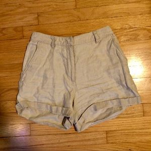 Ann Taylor 100% Linen Shorts